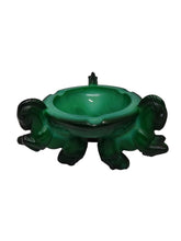Afbeelding in Gallery-weergave laden, Art Deco Malachiet Asbak 'Pegasus' - Insight Stones