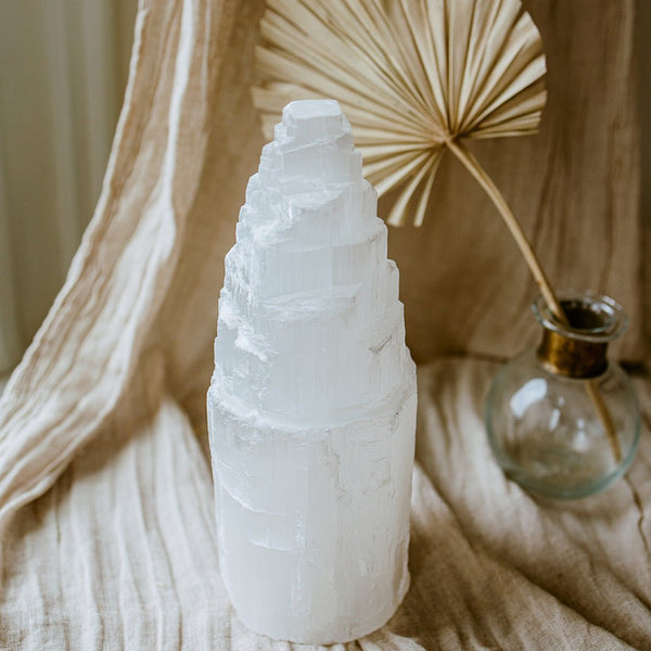 Seleniet lamp 25 cm - Insight Stones