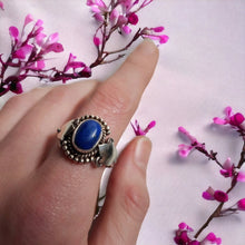 Afbeelding in Gallery-weergave laden, Zilveren boho ring met Lapis Lazuli - Insight Stones