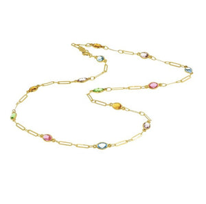 18 karaat ketting met 2.60 karaat spinel - Insight Stones