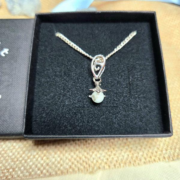 Dainty Aquamarijn ketting - Insight Stones