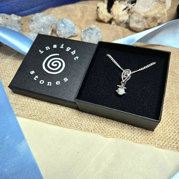 Dainty Aquamarijn ketting - Insight Stones