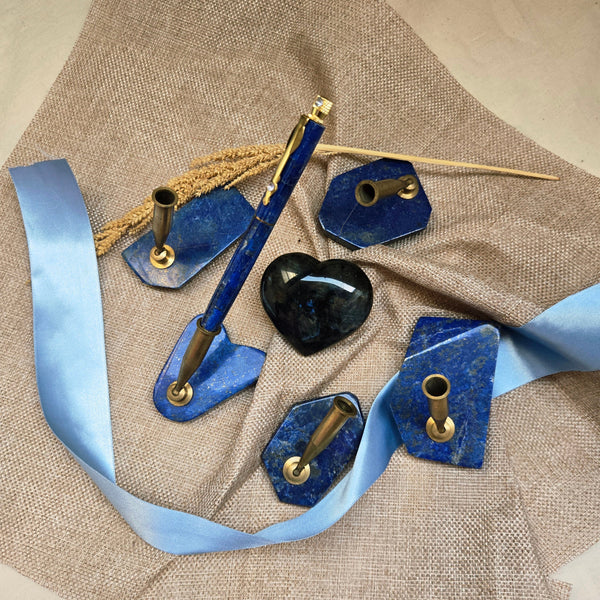 Lapis Lazuli Penhouder - Insight Stones