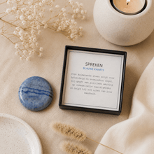 Carica l'immagine nel visualizzatore di Gallery, Spreken - Blauwe kwarts edelsteen - Insight Stones
