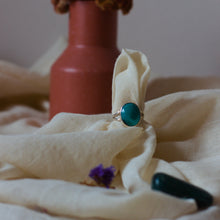 Afbeelding in Gallery-weergave laden, Zilveren Herenring S925 met Echte Turkoois uit Iran – Herenring (EU: ca. 64) - Insight Stones