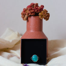 Afbeelding in Gallery-weergave laden, Zilveren Herenring S925 met Echte Turkoois uit Iran – Herenring (EU: ca. 64) - Insight Stones