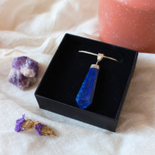 Afbeelding in Gallery-weergave laden, Zilveren Lapis Lazuli Hanger (S925) - Insight Stones