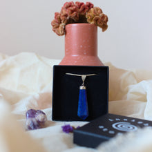 Afbeelding in Gallery-weergave laden, Zilveren Lapis Lazuli Hanger (S925) - Insight Stones
