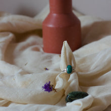 Afbeelding in Gallery-weergave laden, Zilveren Ring S925 met Echte Turkoois uit Iran – Damesring (US 8.5) - Insight Stones