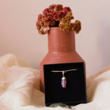 Afbeelding in Gallery-weergave laden, Zilveren Roze Toermalijn Hanger (S925) - Insight Stones