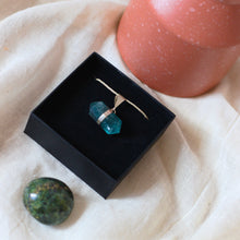 Afbeelding in Gallery-weergave laden, Zilveren (S925) hanger met blauw - groene fluoriet - dubbeleinder - Insight Stones