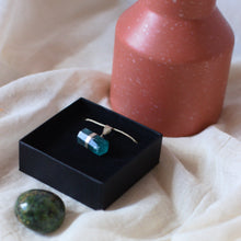 Afbeelding in Gallery-weergave laden, Zilveren (S925) hanger met blauw - groene fluoriet - dubbeleinder - Insight Stones