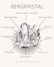 Load image into Gallery viewer, Bergkristal Splitarmband - Insight Stones